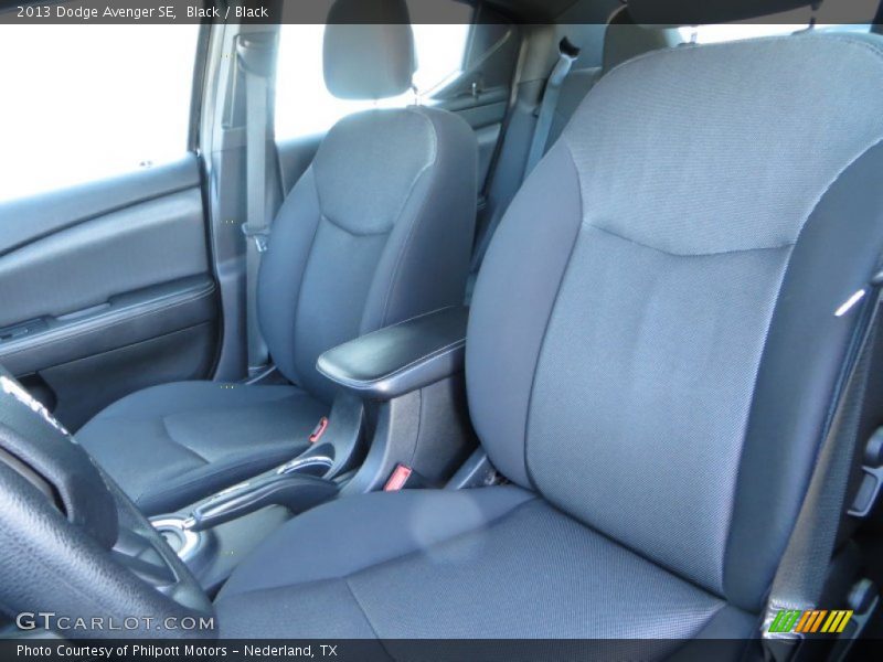 Black / Black 2013 Dodge Avenger SE