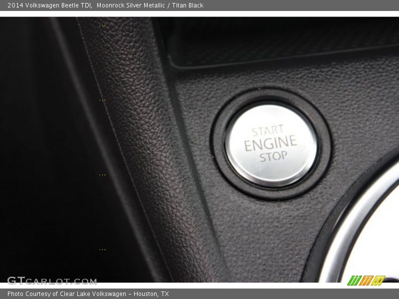Moonrock Silver Metallic / Titan Black 2014 Volkswagen Beetle TDI