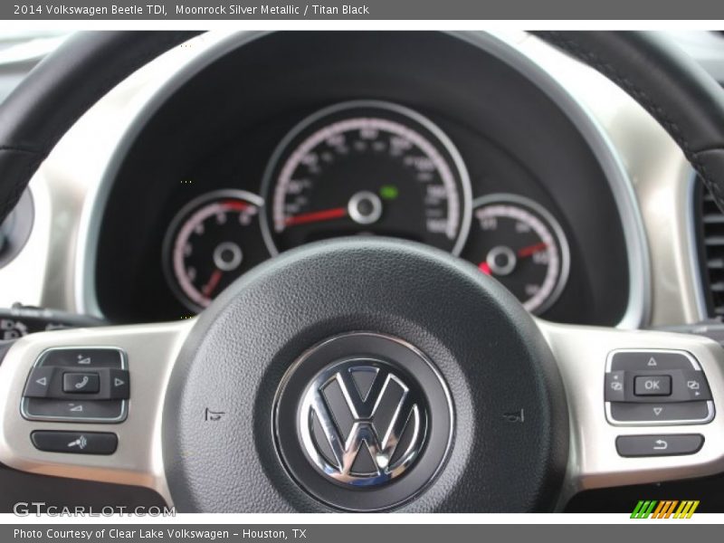 Moonrock Silver Metallic / Titan Black 2014 Volkswagen Beetle TDI