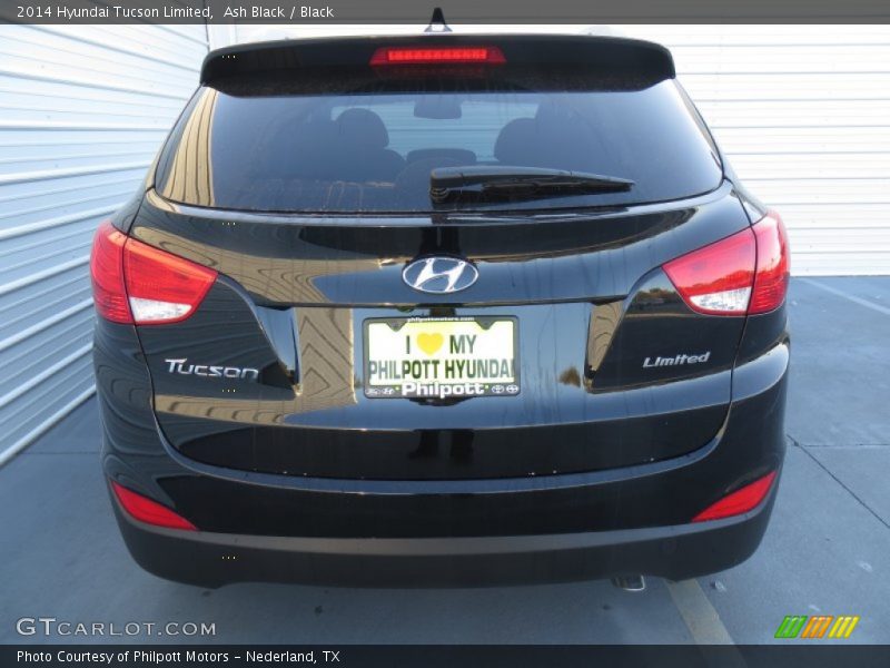 Ash Black / Black 2014 Hyundai Tucson Limited