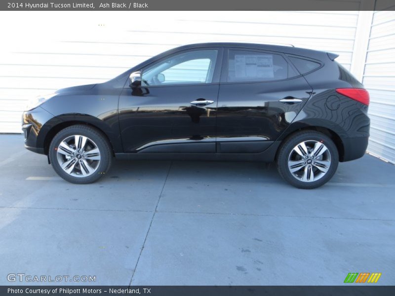 Ash Black / Black 2014 Hyundai Tucson Limited