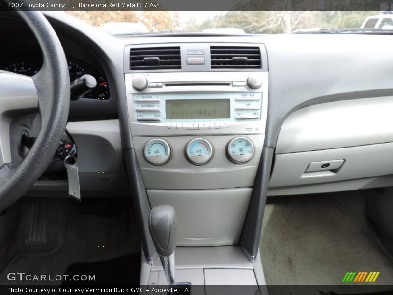 Barcelona Red Metallic / Ash 2007 Toyota Camry LE