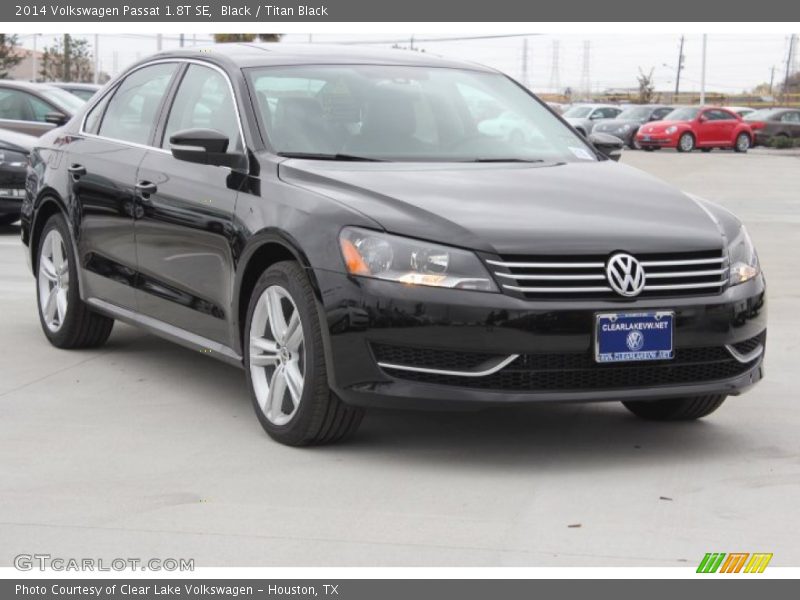 Black / Titan Black 2014 Volkswagen Passat 1.8T SE