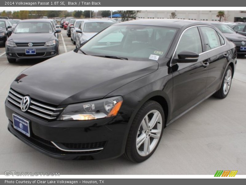 Black / Titan Black 2014 Volkswagen Passat 1.8T SE