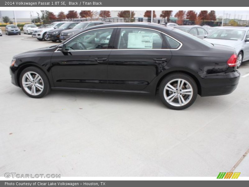Black / Titan Black 2014 Volkswagen Passat 1.8T SE