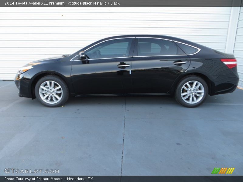 Attitude Black Metallic / Black 2014 Toyota Avalon XLE Premium