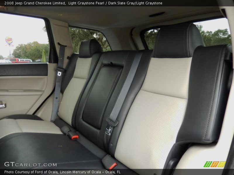 Light Graystone Pearl / Dark Slate Gray/Light Graystone 2008 Jeep Grand Cherokee Limited