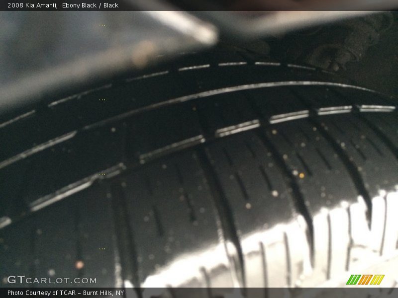 Ebony Black / Black 2008 Kia Amanti