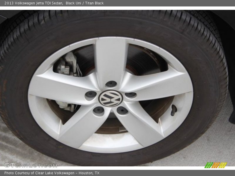 Black Uni / Titan Black 2013 Volkswagen Jetta TDI Sedan