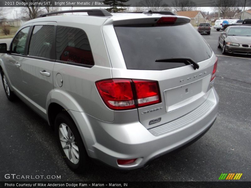 Bright Silver Metallic / Black 2013 Dodge Journey SXT