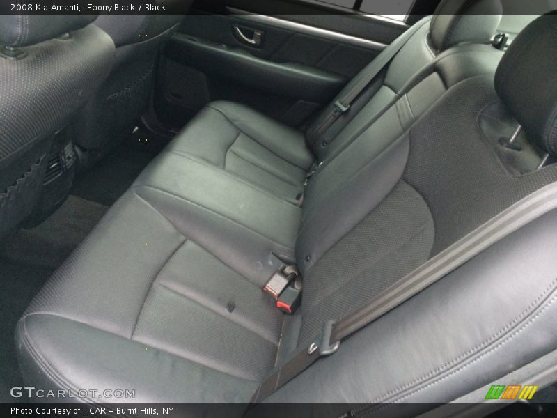 Ebony Black / Black 2008 Kia Amanti