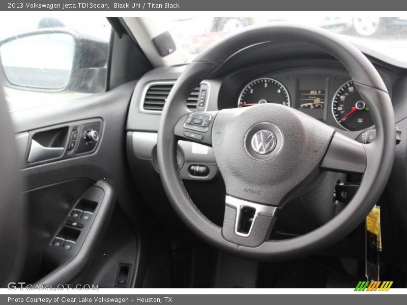 Black Uni / Titan Black 2013 Volkswagen Jetta TDI Sedan