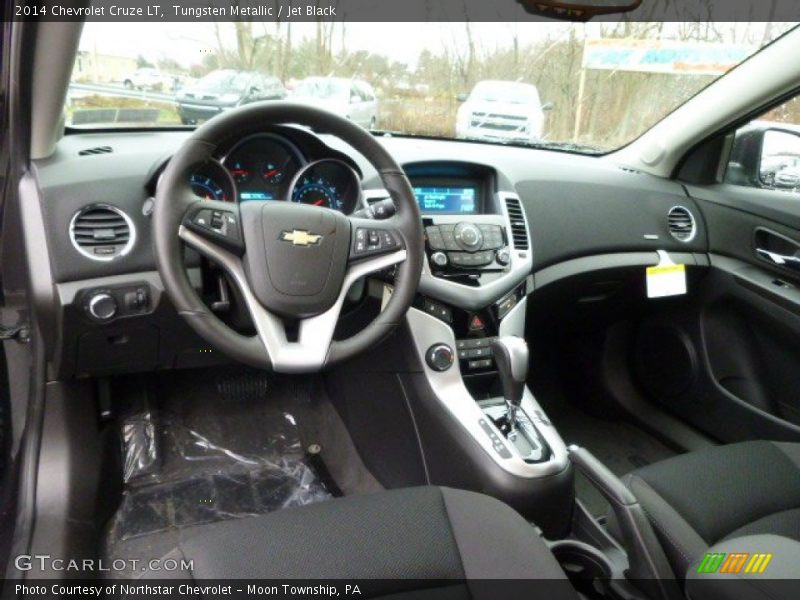 Tungsten Metallic / Jet Black 2014 Chevrolet Cruze LT