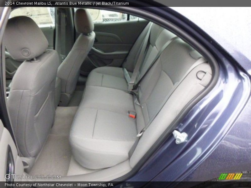 Atlantis Blue Metallic / Jet Black/Titanium 2014 Chevrolet Malibu LS