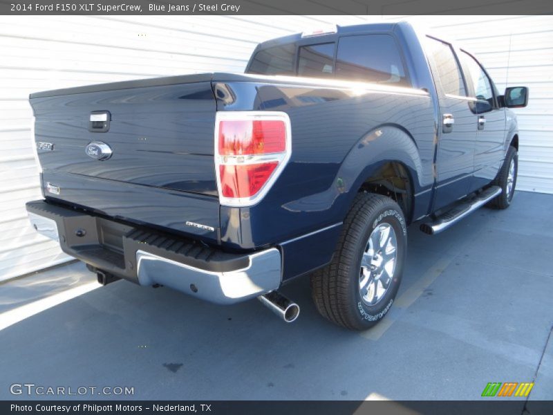 Blue Jeans / Steel Grey 2014 Ford F150 XLT SuperCrew