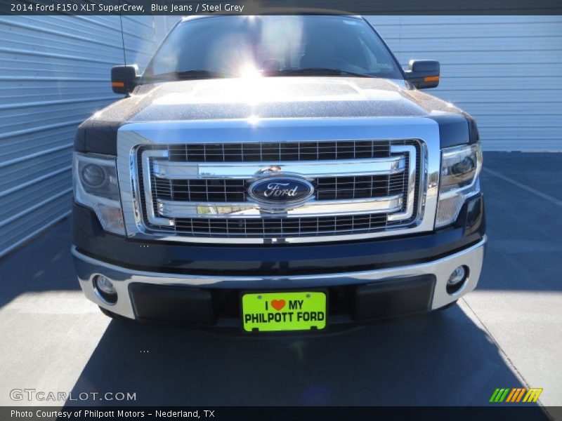 Blue Jeans / Steel Grey 2014 Ford F150 XLT SuperCrew