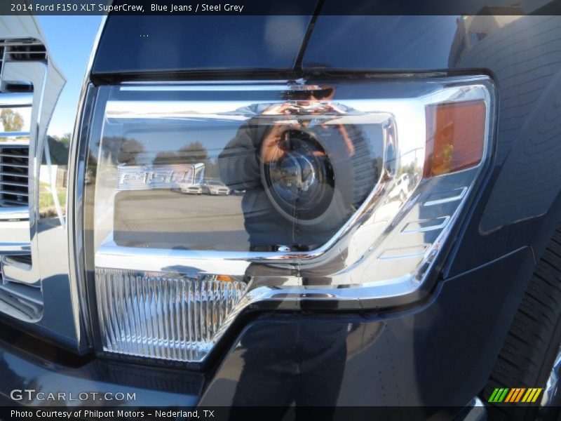 Blue Jeans / Steel Grey 2014 Ford F150 XLT SuperCrew