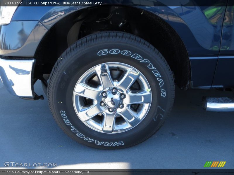 Blue Jeans / Steel Grey 2014 Ford F150 XLT SuperCrew