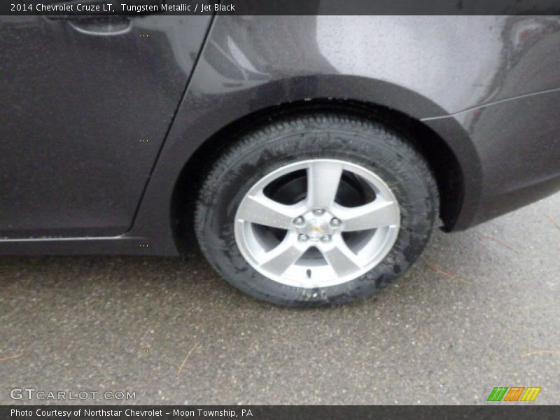 Tungsten Metallic / Jet Black 2014 Chevrolet Cruze LT