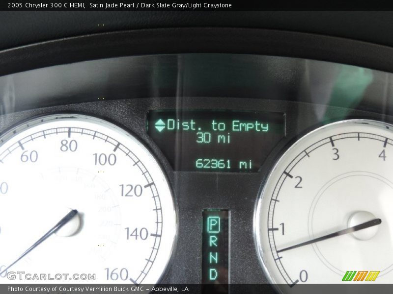 Satin Jade Pearl / Dark Slate Gray/Light Graystone 2005 Chrysler 300 C HEMI