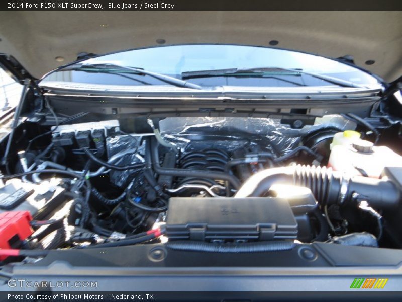 Blue Jeans / Steel Grey 2014 Ford F150 XLT SuperCrew