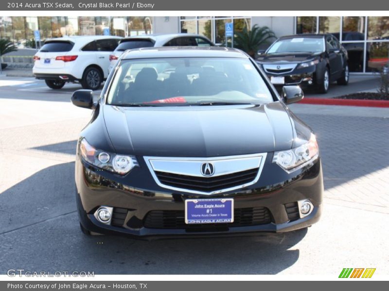 Crystal Black Pearl / Ebony 2014 Acura TSX Sedan