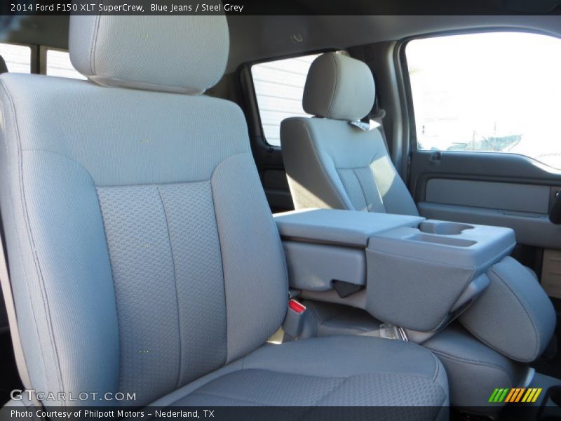 Blue Jeans / Steel Grey 2014 Ford F150 XLT SuperCrew