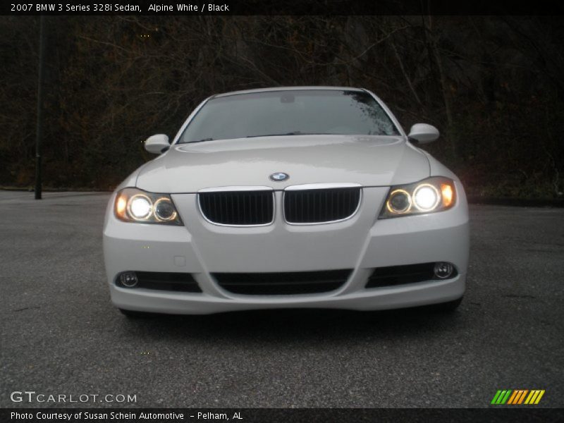 Alpine White / Black 2007 BMW 3 Series 328i Sedan