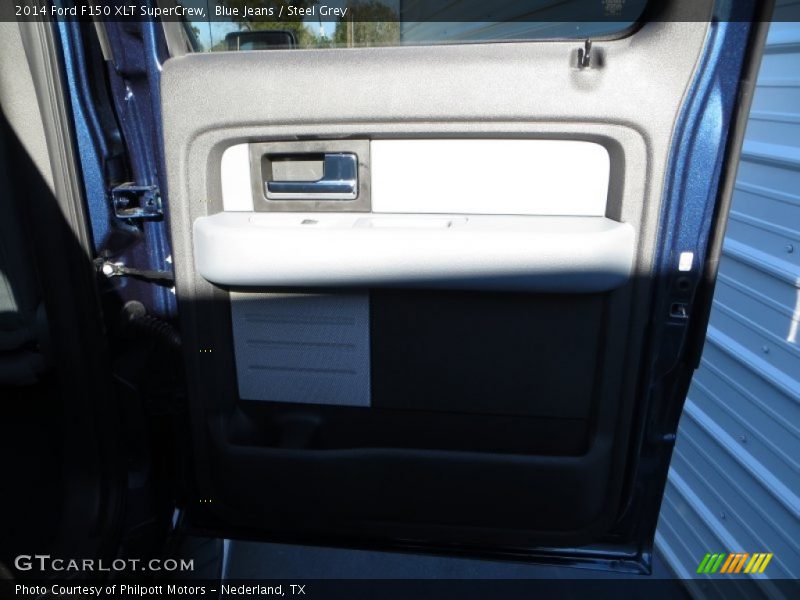 Blue Jeans / Steel Grey 2014 Ford F150 XLT SuperCrew