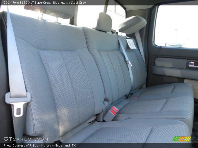 Blue Jeans / Steel Grey 2014 Ford F150 XLT SuperCrew