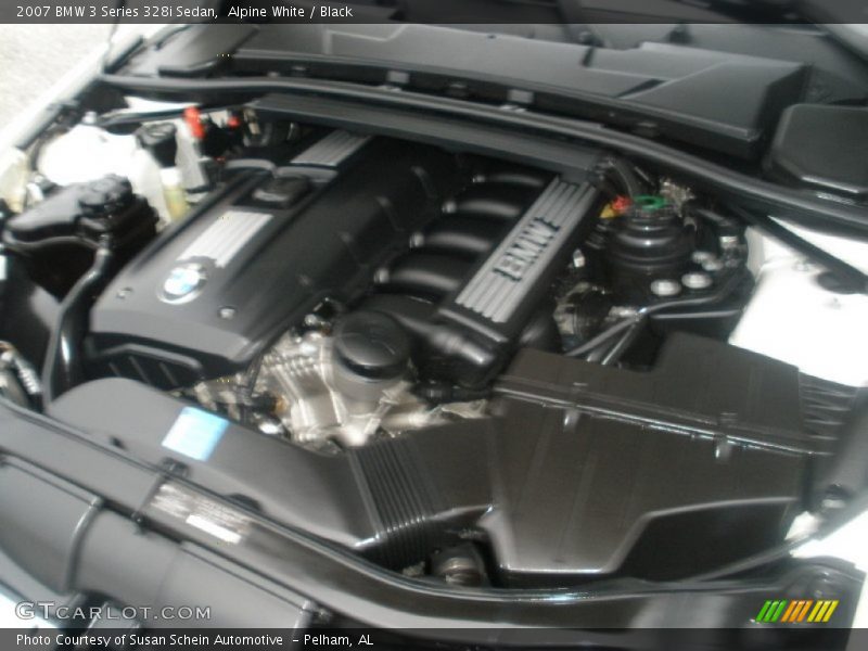 Alpine White / Black 2007 BMW 3 Series 328i Sedan