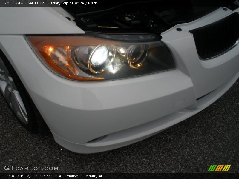 Alpine White / Black 2007 BMW 3 Series 328i Sedan