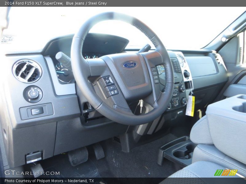 Blue Jeans / Steel Grey 2014 Ford F150 XLT SuperCrew