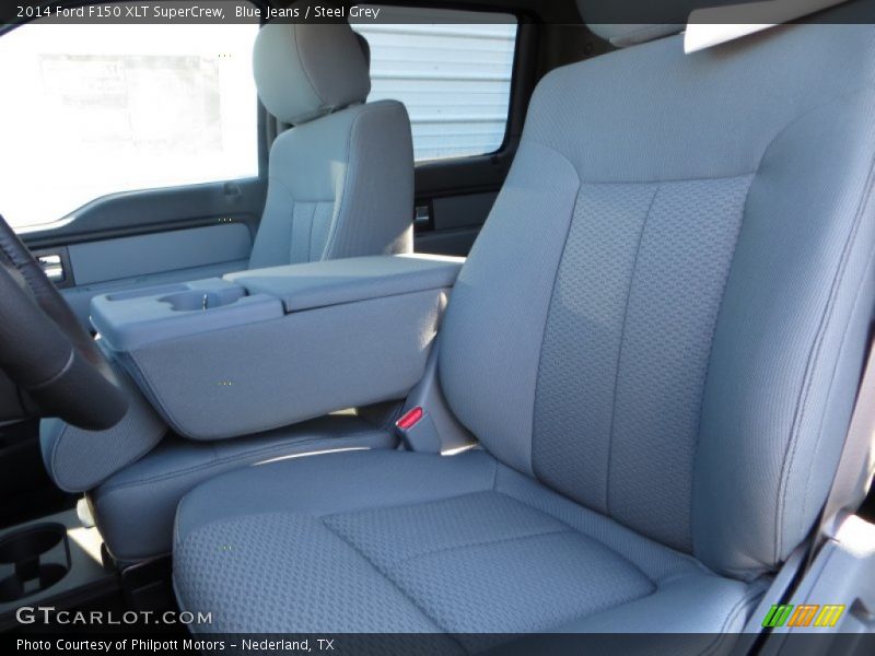 Blue Jeans / Steel Grey 2014 Ford F150 XLT SuperCrew