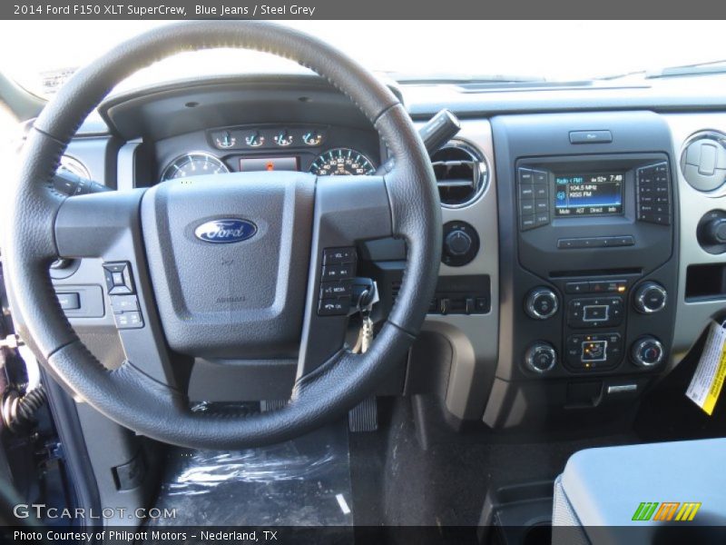 Blue Jeans / Steel Grey 2014 Ford F150 XLT SuperCrew