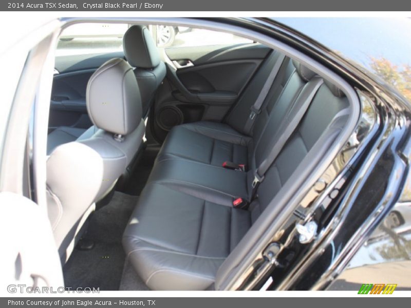 Crystal Black Pearl / Ebony 2014 Acura TSX Sedan