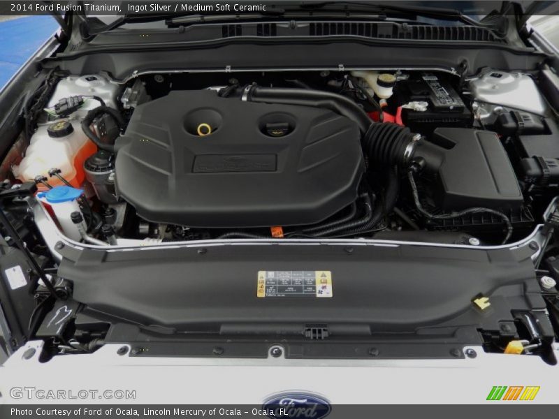 Ingot Silver / Medium Soft Ceramic 2014 Ford Fusion Titanium