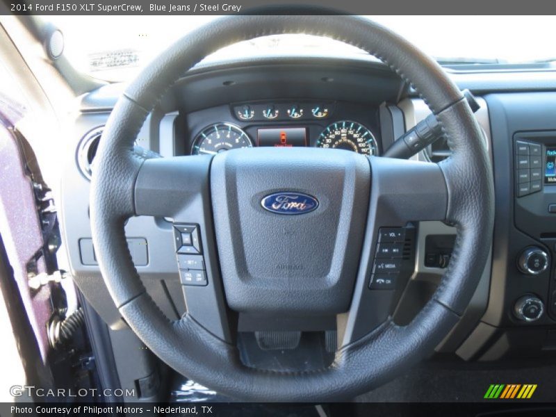 Blue Jeans / Steel Grey 2014 Ford F150 XLT SuperCrew