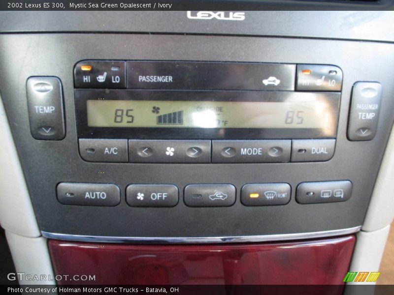 Mystic Sea Green Opalescent / Ivory 2002 Lexus ES 300