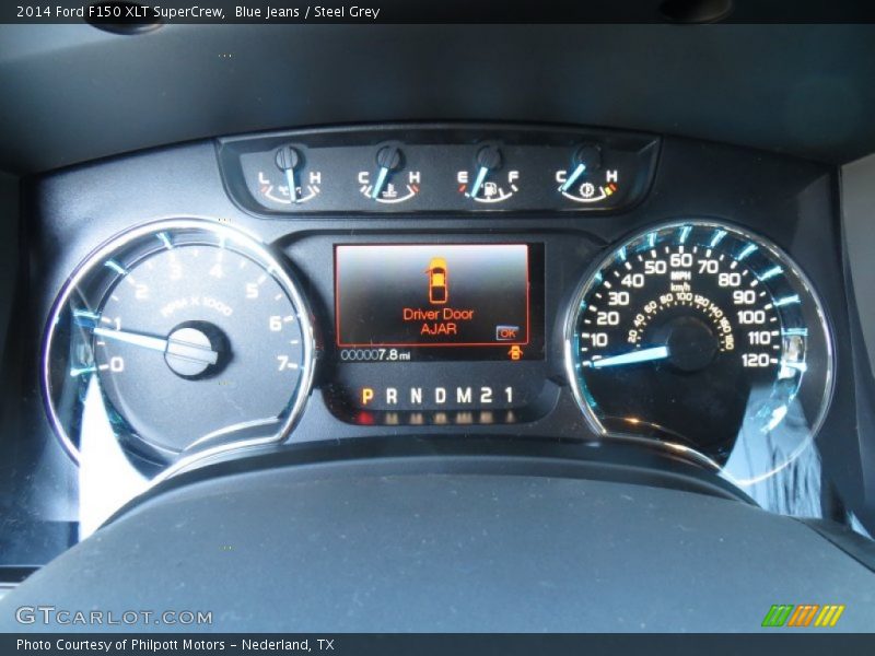Blue Jeans / Steel Grey 2014 Ford F150 XLT SuperCrew