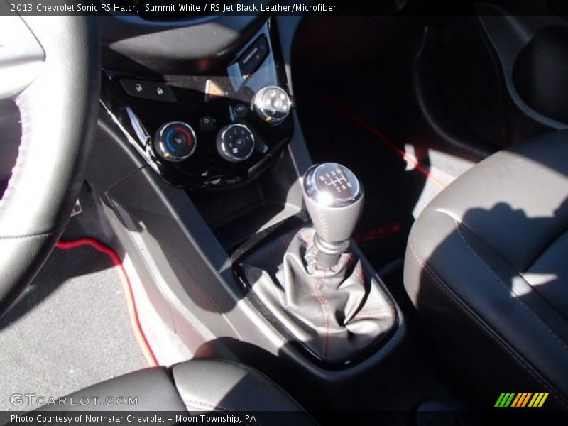  2013 Sonic RS Hatch 6 Speed Manual Shifter