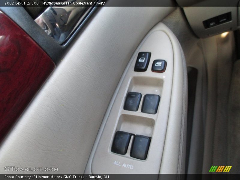 Mystic Sea Green Opalescent / Ivory 2002 Lexus ES 300