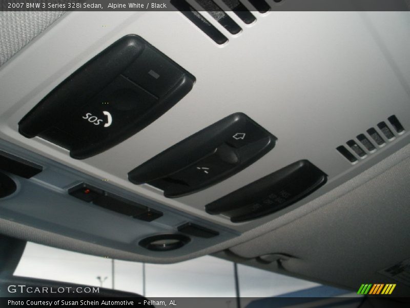 Alpine White / Black 2007 BMW 3 Series 328i Sedan