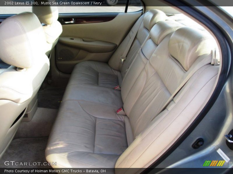 Mystic Sea Green Opalescent / Ivory 2002 Lexus ES 300