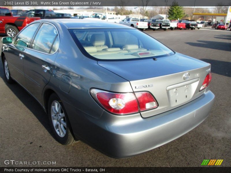 Mystic Sea Green Opalescent / Ivory 2002 Lexus ES 300