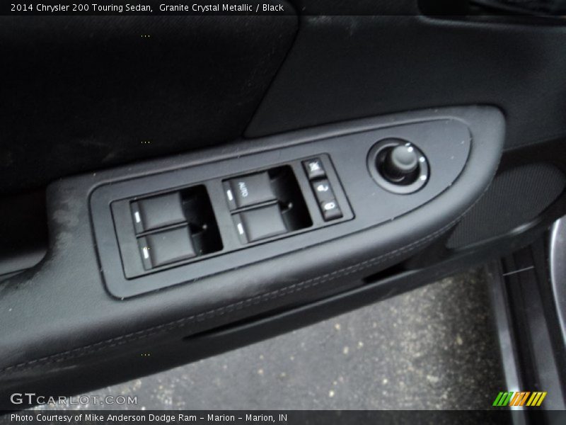 Granite Crystal Metallic / Black 2014 Chrysler 200 Touring Sedan
