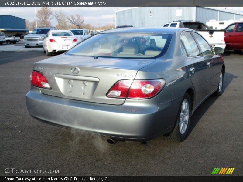 Mystic Sea Green Opalescent / Ivory 2002 Lexus ES 300