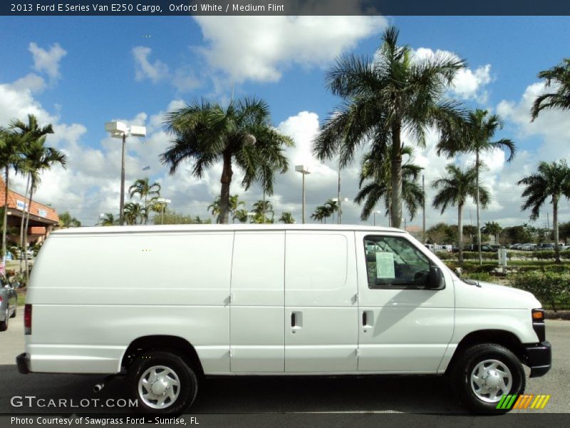 Oxford White / Medium Flint 2013 Ford E Series Van E250 Cargo