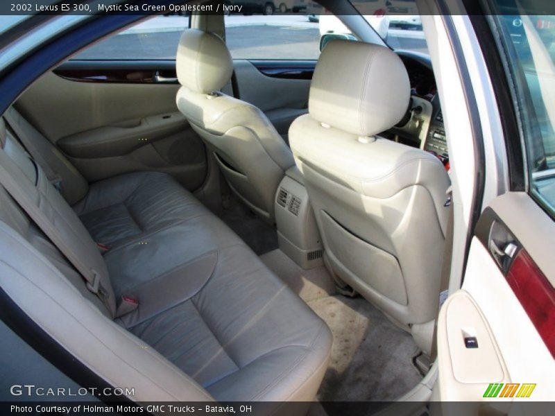 Mystic Sea Green Opalescent / Ivory 2002 Lexus ES 300