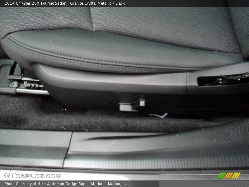 Granite Crystal Metallic / Black 2014 Chrysler 200 Touring Sedan